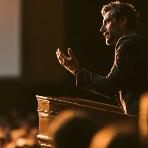 A Speech Lands When Delivery Meets Presentation Purpose